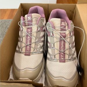 Salomon Women's XT Pathway 2 Cream and Pink